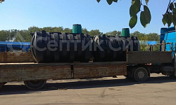 Септик Термит Накопитель 1.2 - фото монтажа - 5